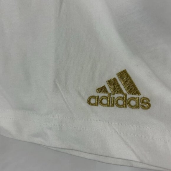 adidas Team GB Official Great Britain Logo Olympics White T-Shirt Mens Large NWT - Picture 2 of 5